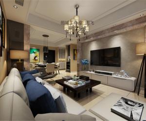 襄阳绿地89平装修效果图