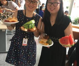 盛世家博装饰举办端午冷餐会，全体家人共度佳节！